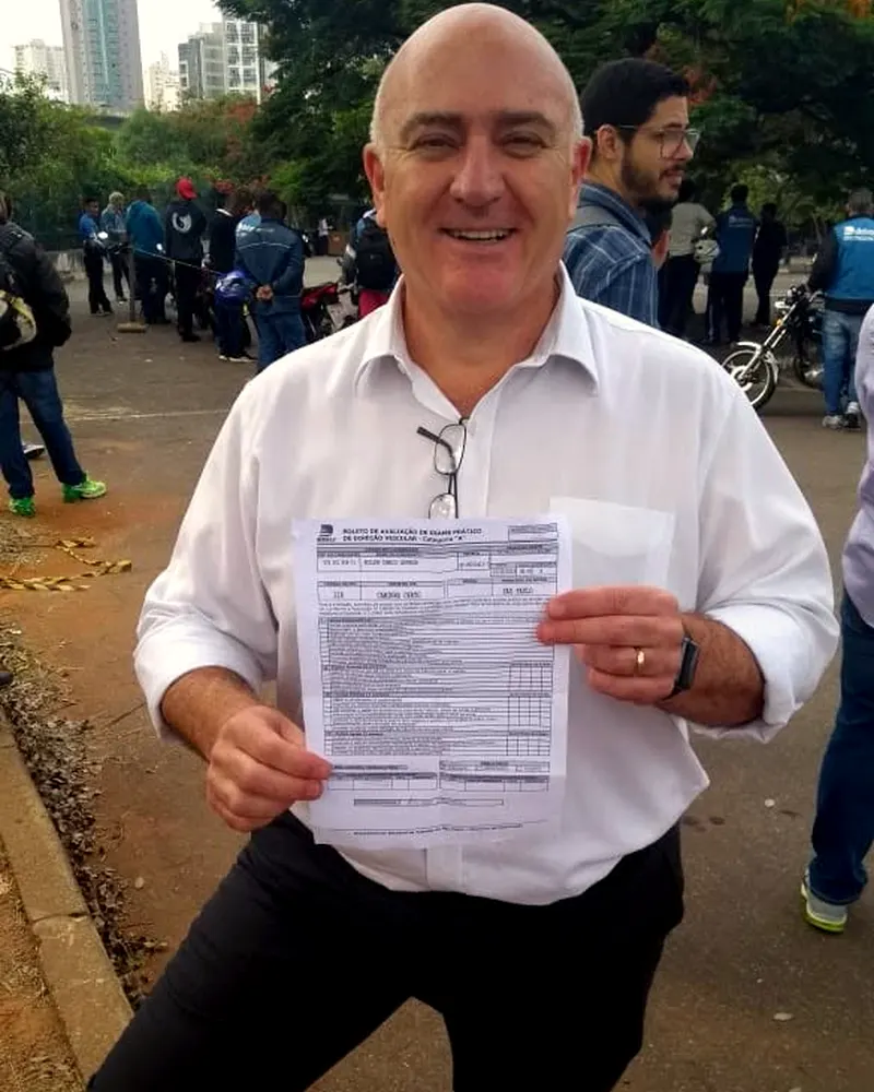 Aluno da Caminho Certo — aprovado no detran